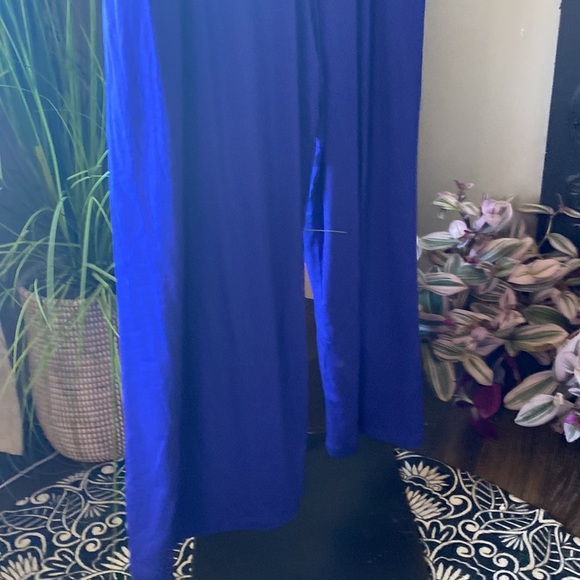 Ava & ViV purplish  blue jumper with pockets adjustable straps - Picture 7 of 16